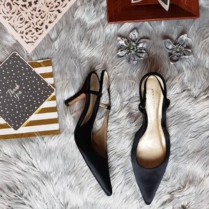 Ann Taylor Satin Heels
